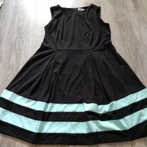Calvin Klein Sleeveless Dress with Stripes
